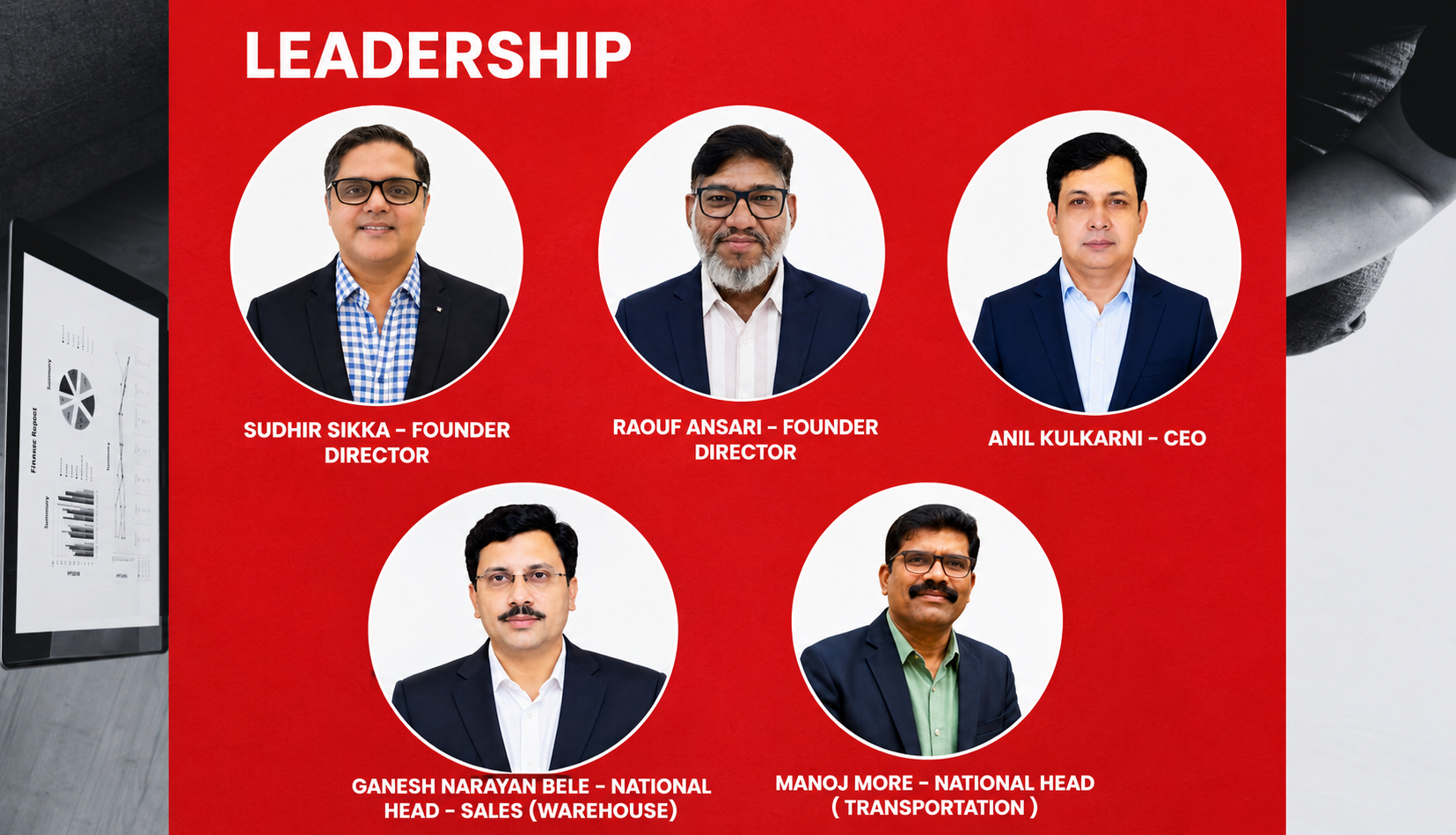 Origin Logistics leadership